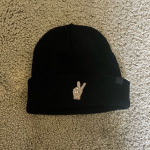 Peace Sign Beanie